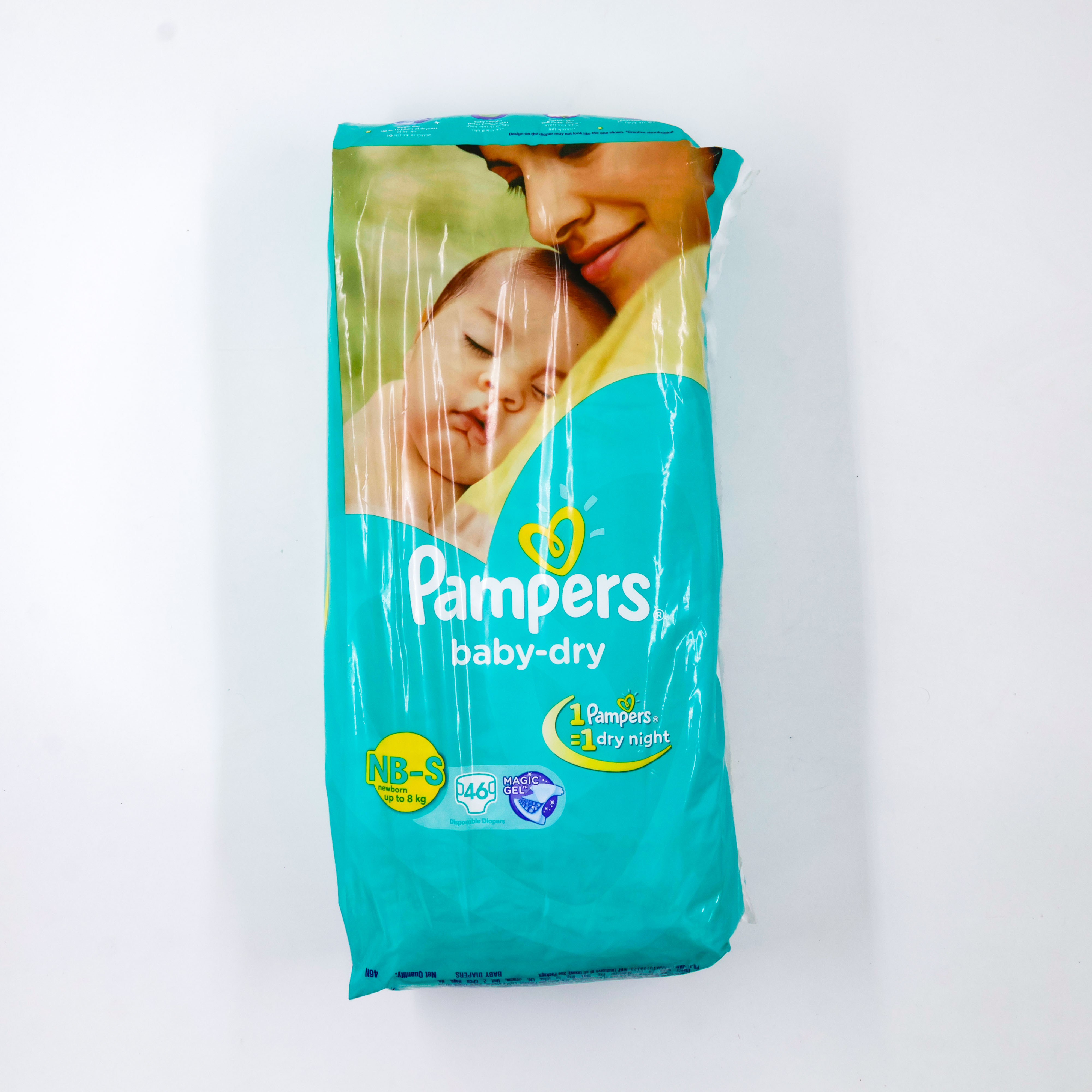 Pampers Baby Diaper Nb-S Upto 8Kg 46PC